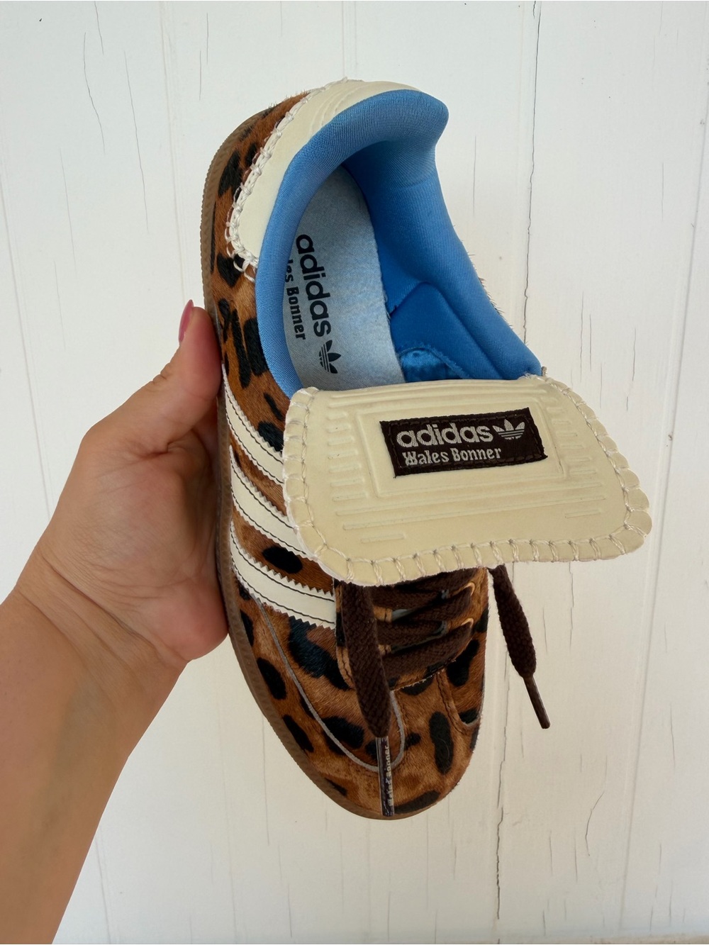 Wales Bonner x Adidas Samba Pony Leo - Picture 3 of 9